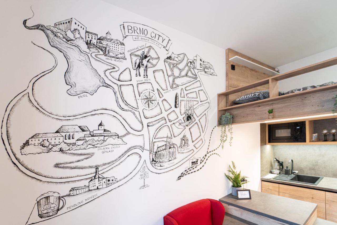 Brno City Apartment Near Malinovskeho Square Εξωτερικό φωτογραφία